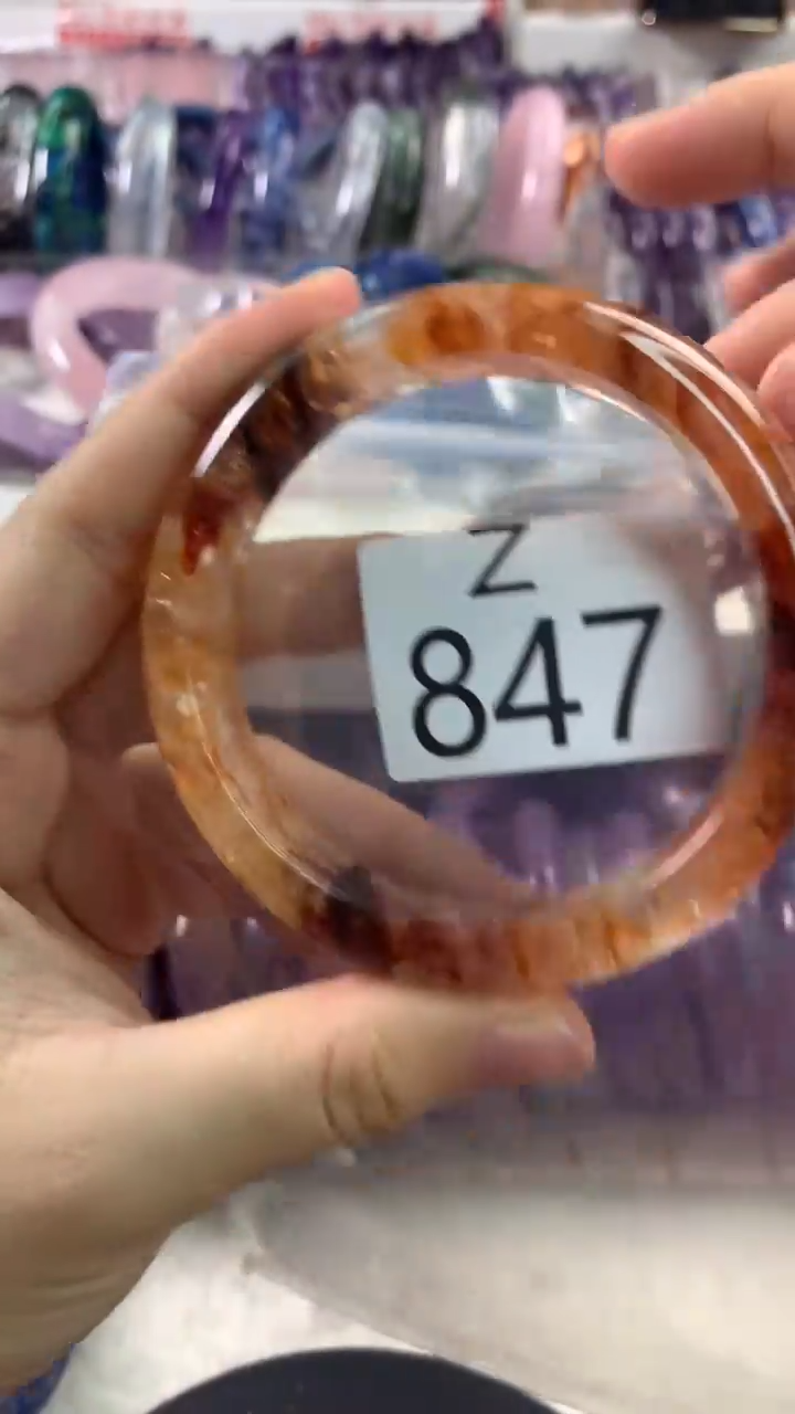 【闪购商品】水晶水晶手镯Z未镶嵌847-60