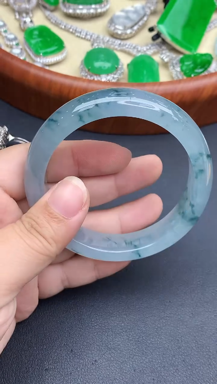 未镶嵌手镯翡翠634-中国好珍宝