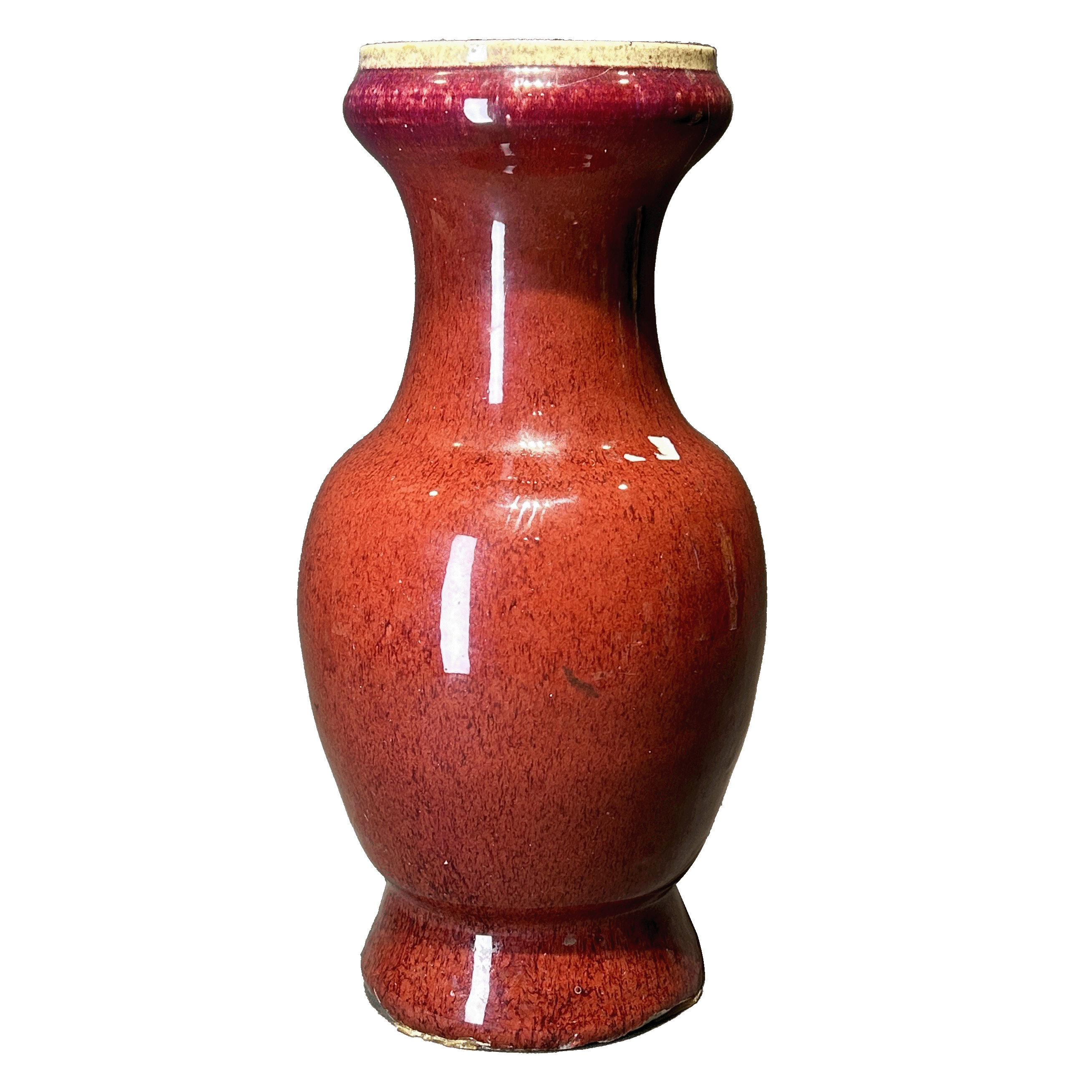 25200780x钧红釉洗口瓶