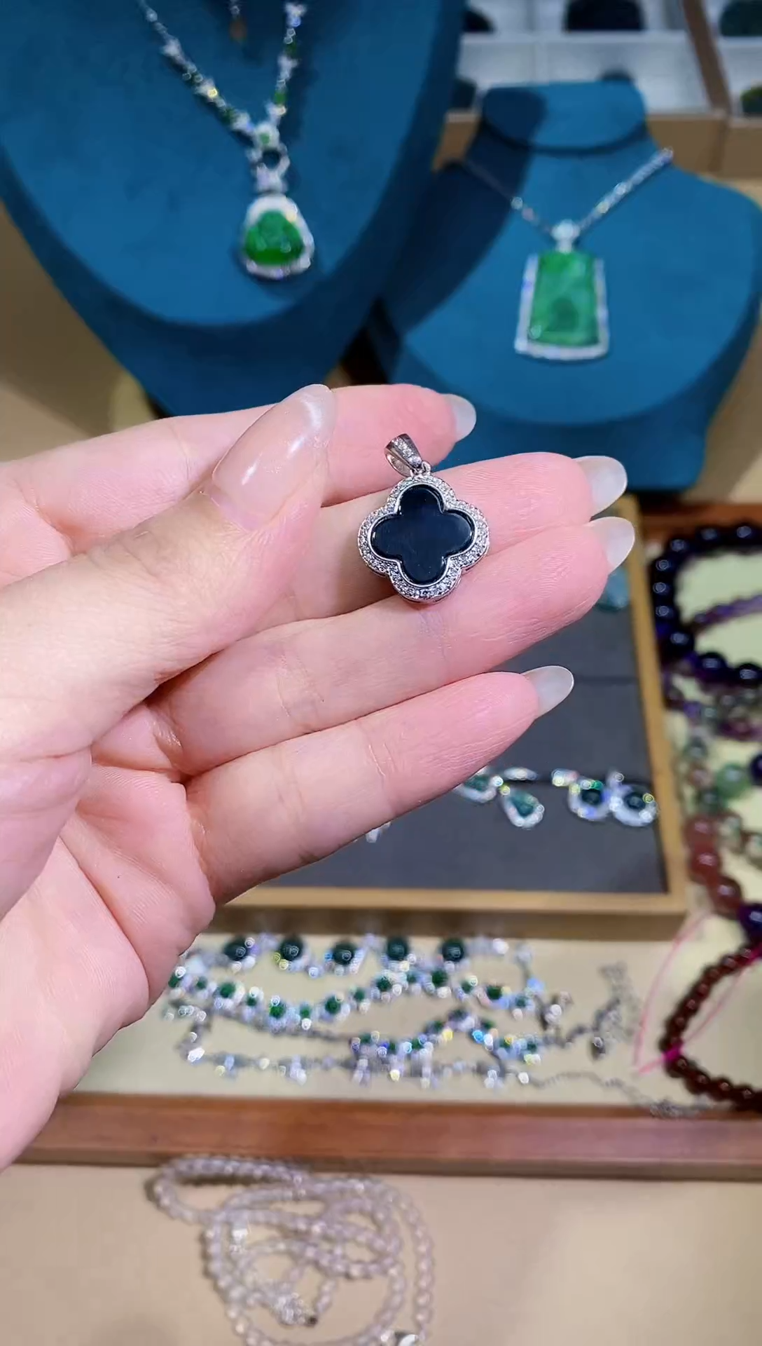 【闪购商品】翡翠颈饰合金多样性 发其一【93】