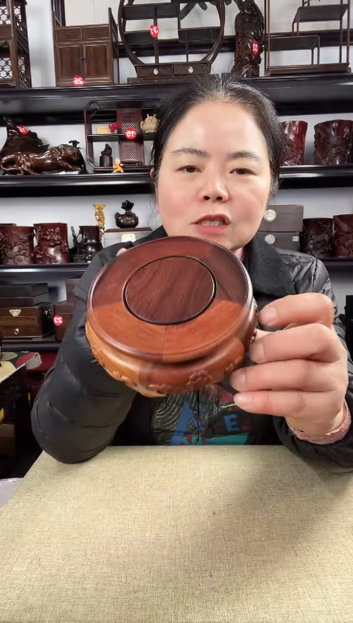 木152瑕疵老李红木工艺品