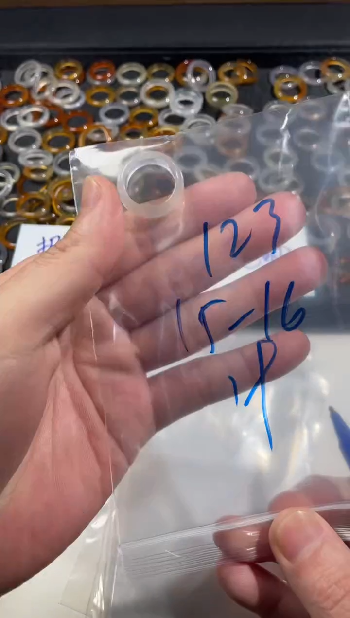 【闪购商品】玛瑙/玉髓戒圈未镶嵌123