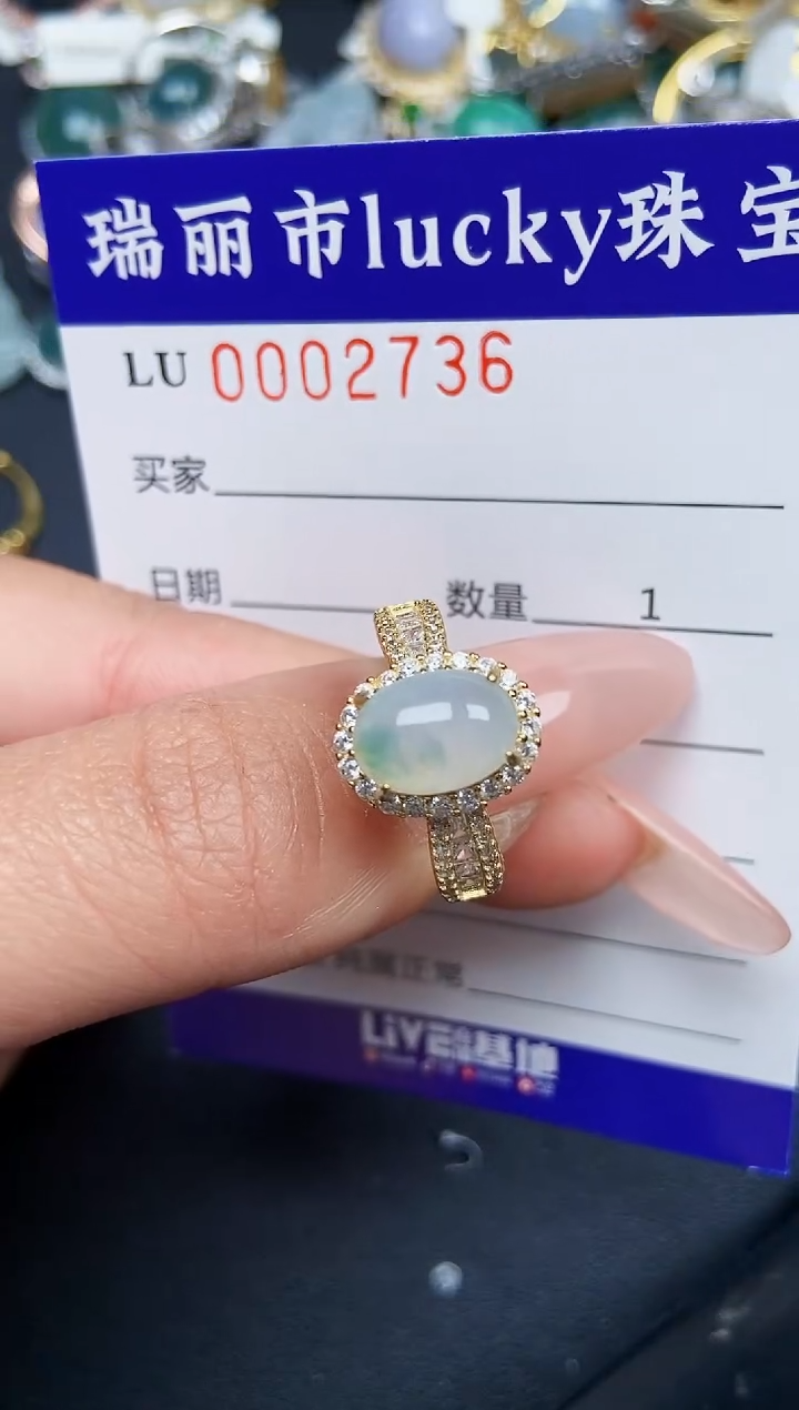 【闪购商品】翡翠颈饰银S925镶嵌2736