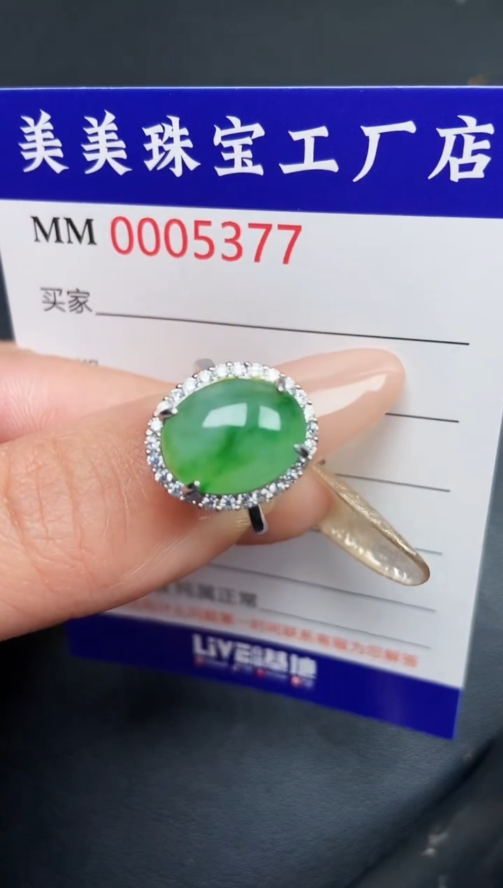 【闪购商品】翡翠颈饰银S925镶嵌5377