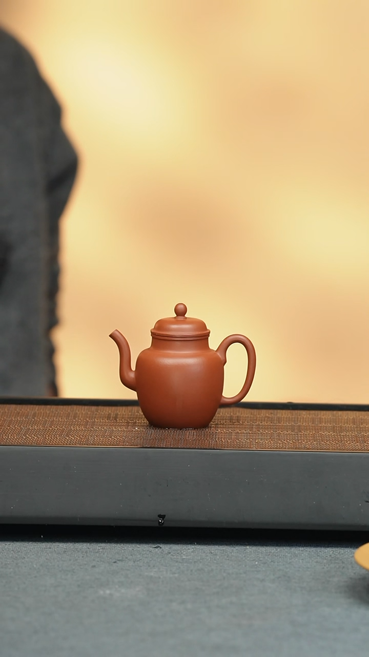 【闪购商品】紫砂茶壶五堂 临-用卿式宫灯-朱泥