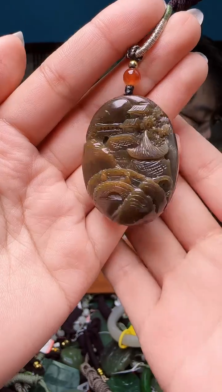 颈饰未镶嵌和田玉1