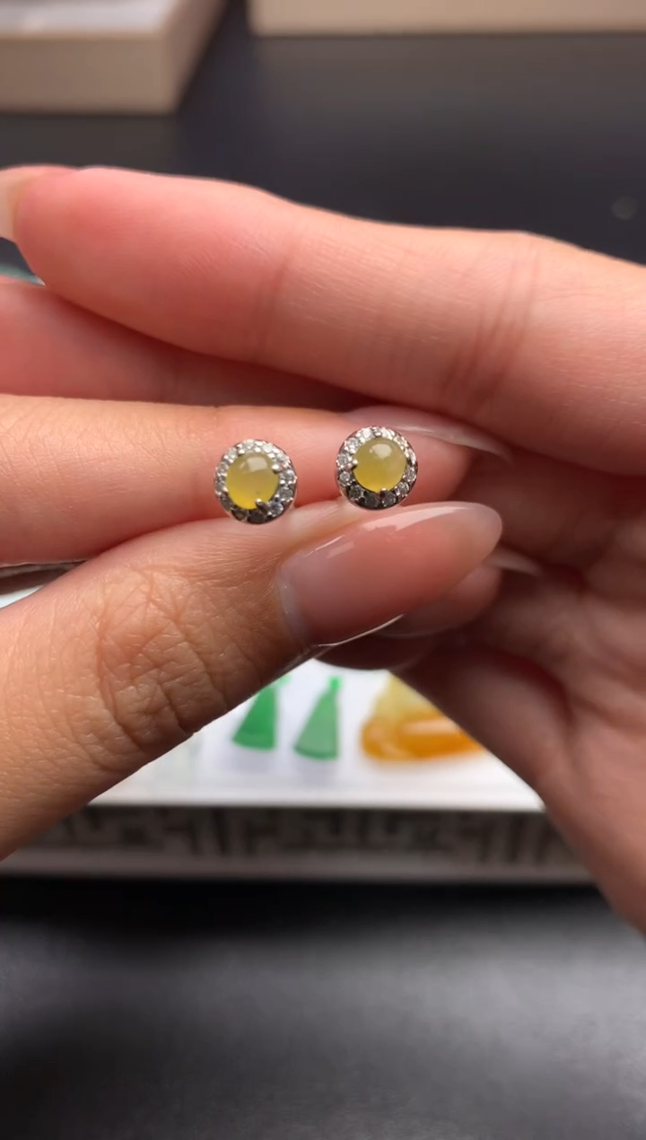 【闪购商品】翡翠颈饰银S925镶嵌净货