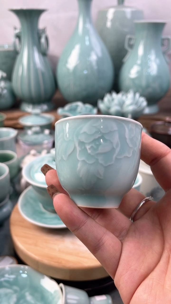 【闪购商品】特价福利 微瑕 慧仙青瓷