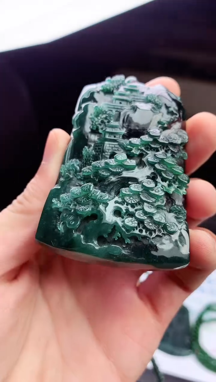 未镶嵌定制翡翠天然A货翡翠拍一发一