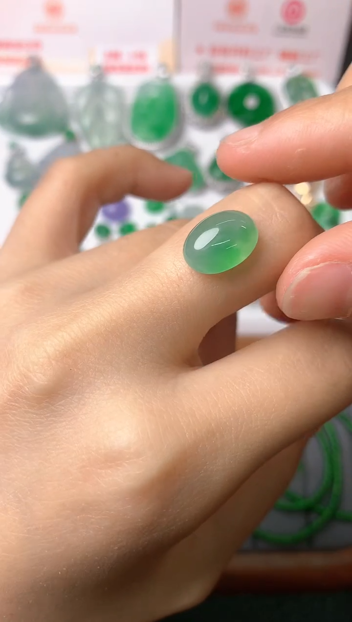 【闪购商品】定制翡翠未镶嵌裸石（镶嵌定制）