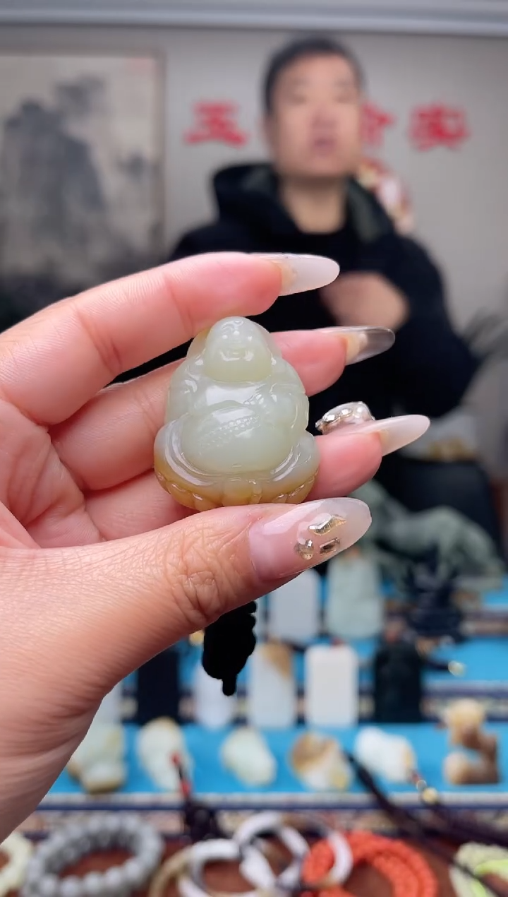 【闪购商品】和田玉挂件未镶嵌1