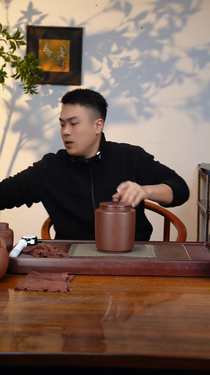 宜兴原矿紫砂茶叶罐