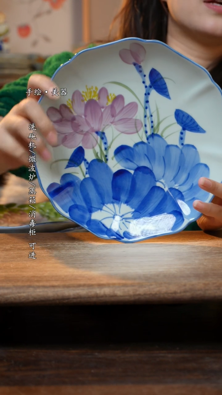 【闪购商品】瓷1个景德镇高温瓷釉下瓷食品级