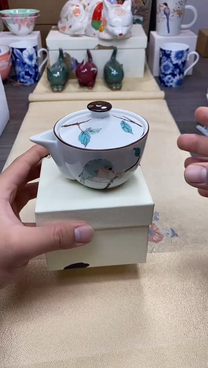 【闪购商品】茶具耐高温全品全新 （ 绣眼鸟宝瓶）