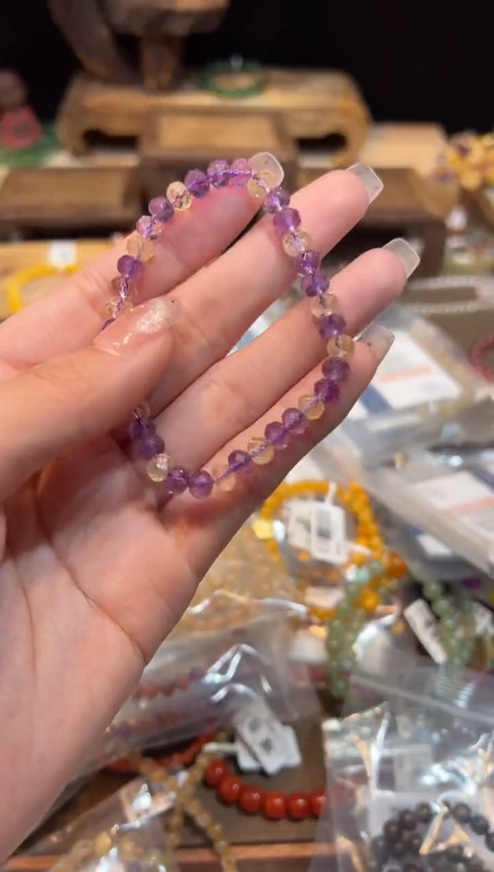 【闪购商品】水晶手链未镶嵌手饰@@F3191