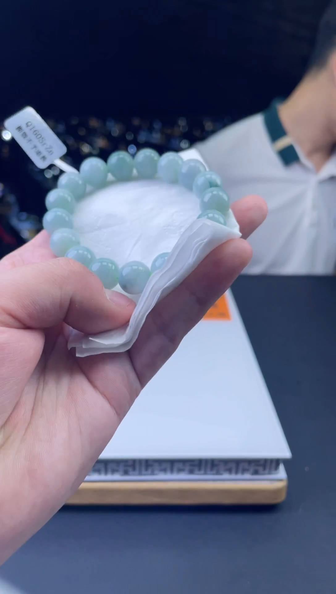 未镶嵌定制翡翠雨**虹-52199