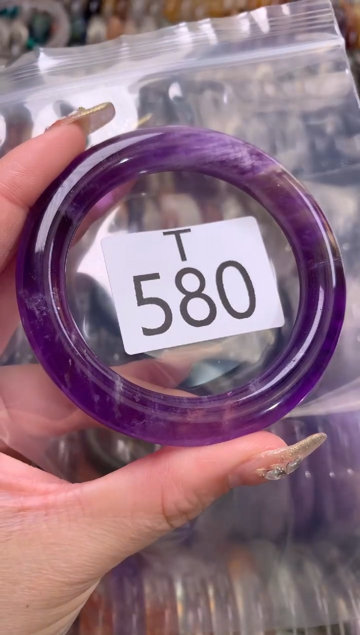 【闪购商品】水晶水晶手镯未镶嵌580-56