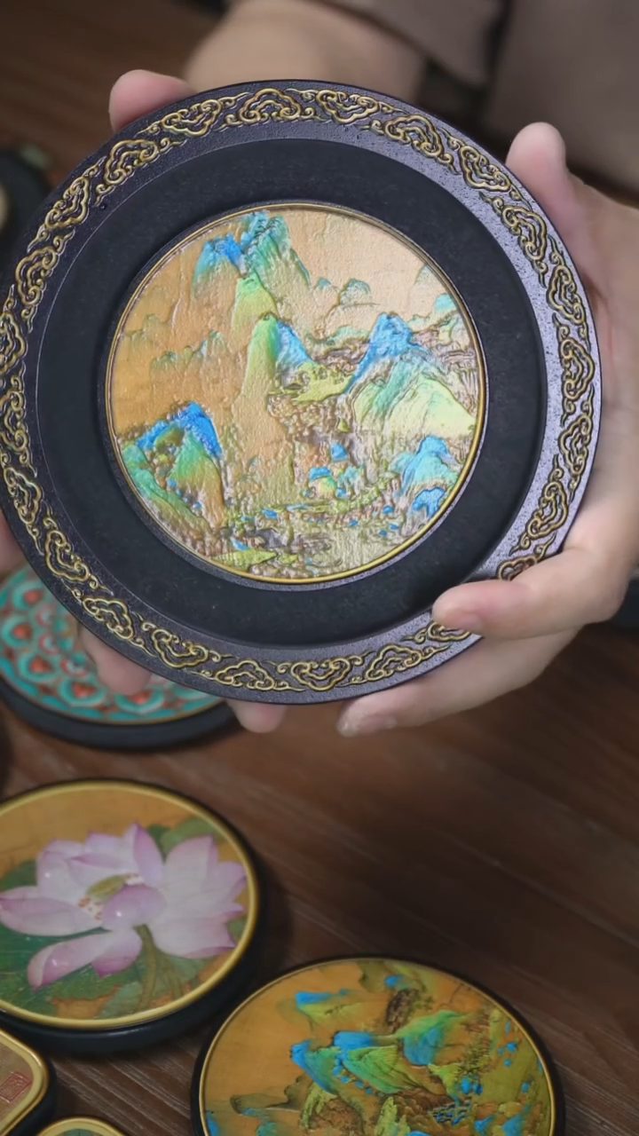 壹藏贰宝千里江山壶承