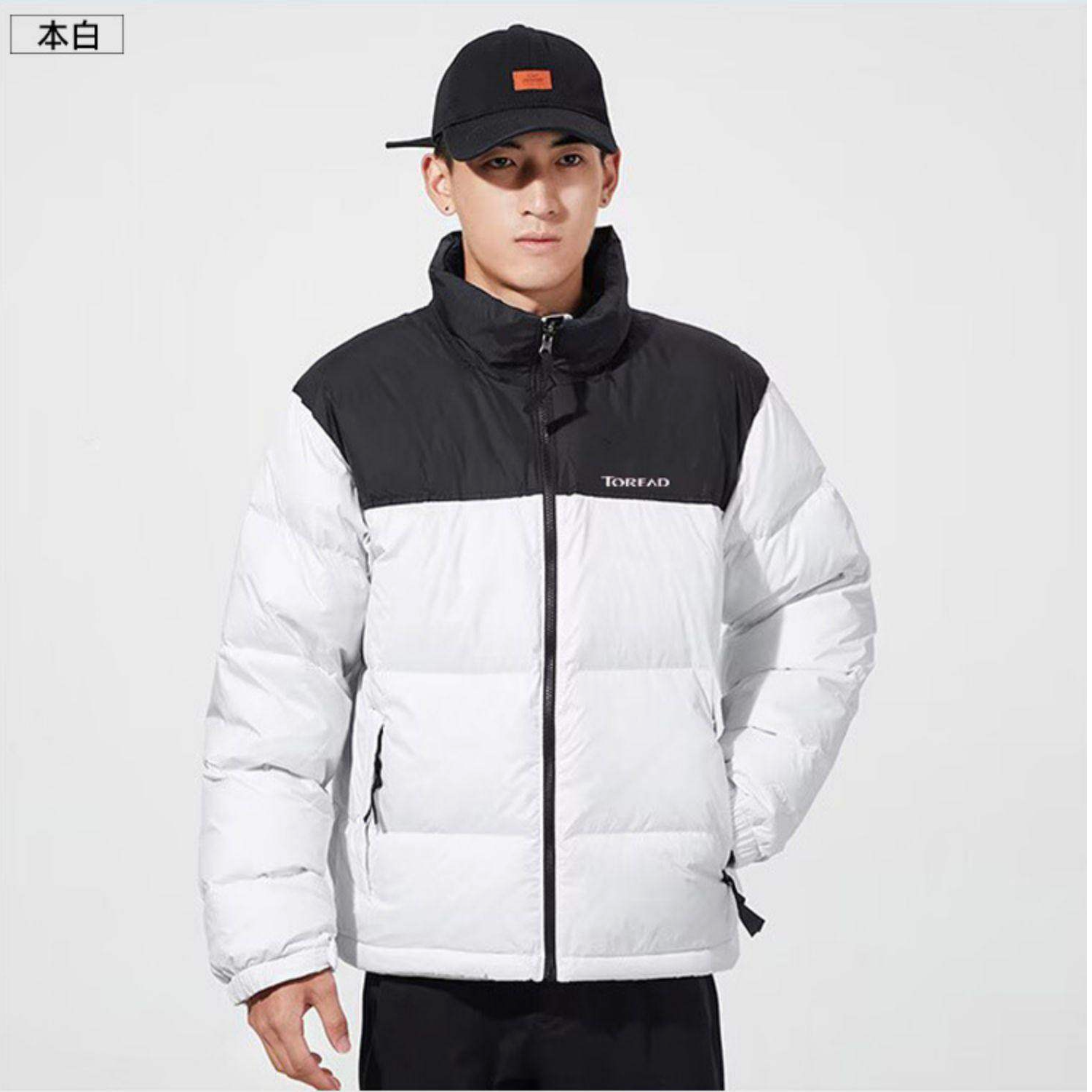 TOREAD/探路者男女款鹅绒服防寒羽绒服面包服立领保暖时尚户外