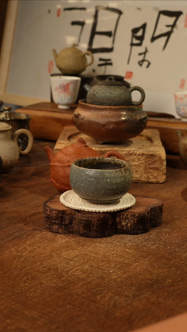 柴烧精品主人杯  60cc