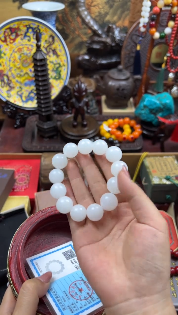 手链未镶嵌和田玉——枷棋精品推荐——