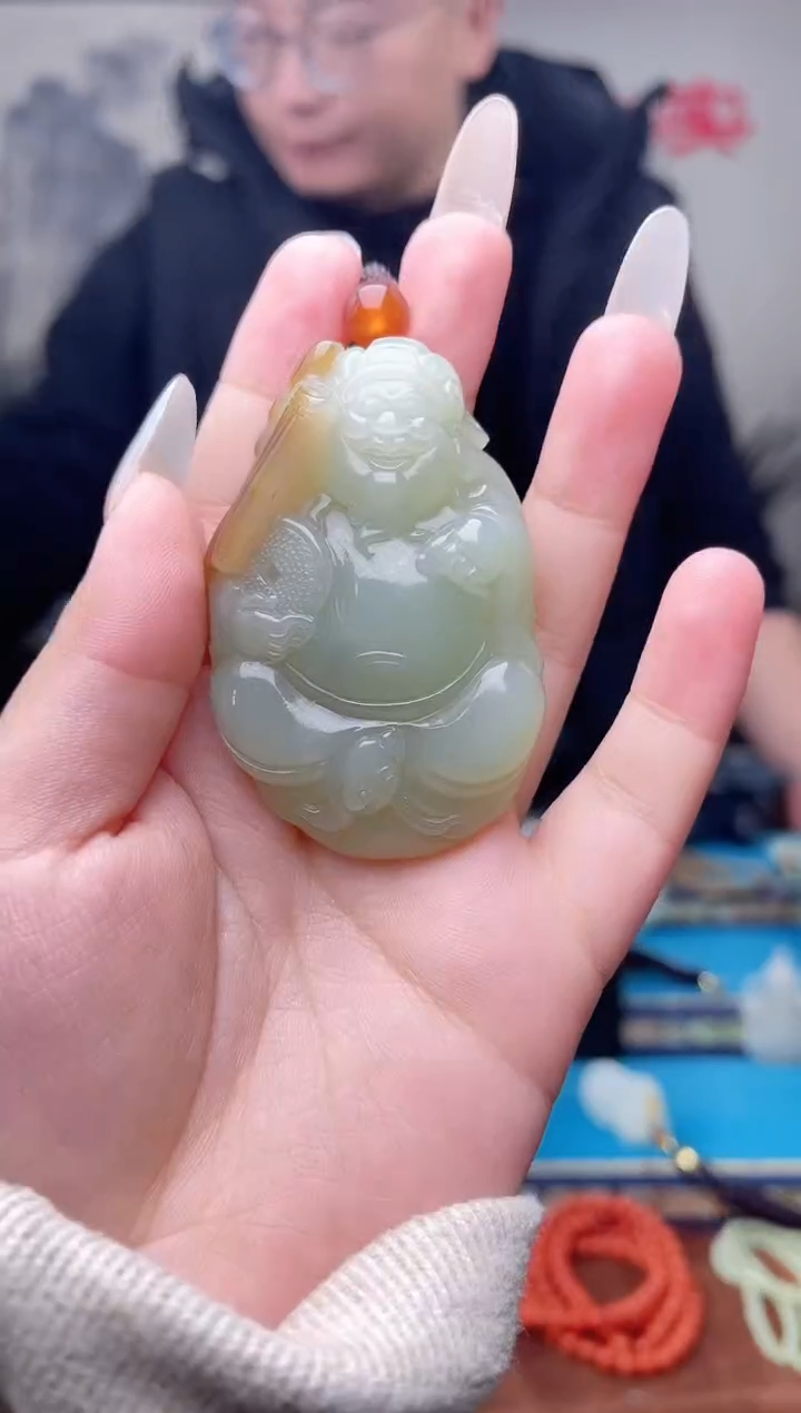 【闪购商品】和田玉挂件未镶嵌1