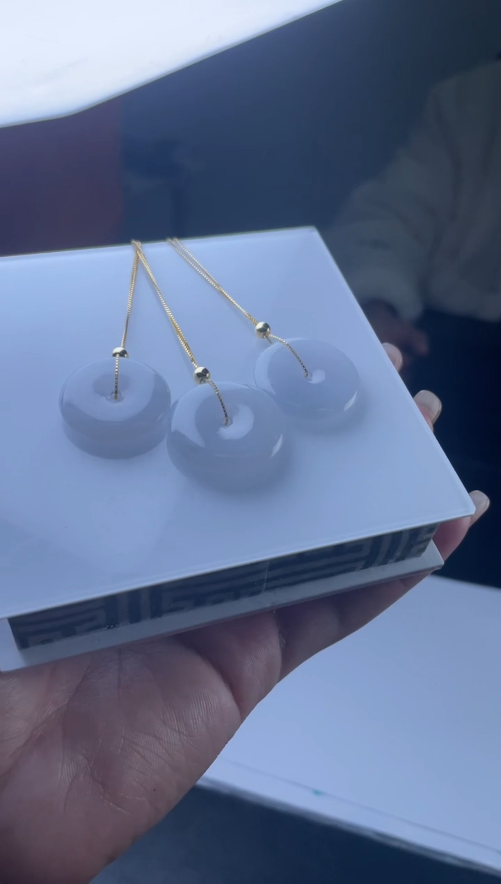 【闪购商品】翡翠吊坠(赠链)银S925镶嵌多样性发一件 A7