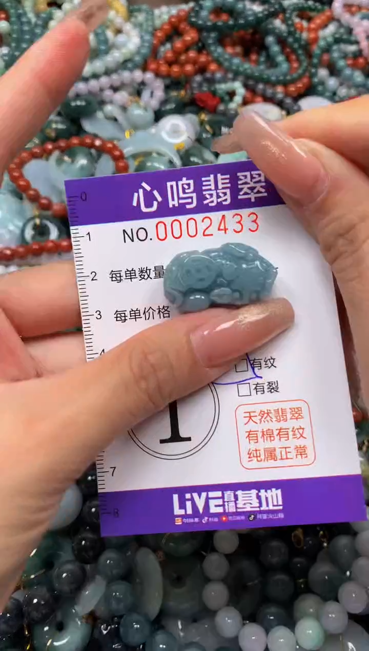 颈饰未镶嵌翡翠闪购002433