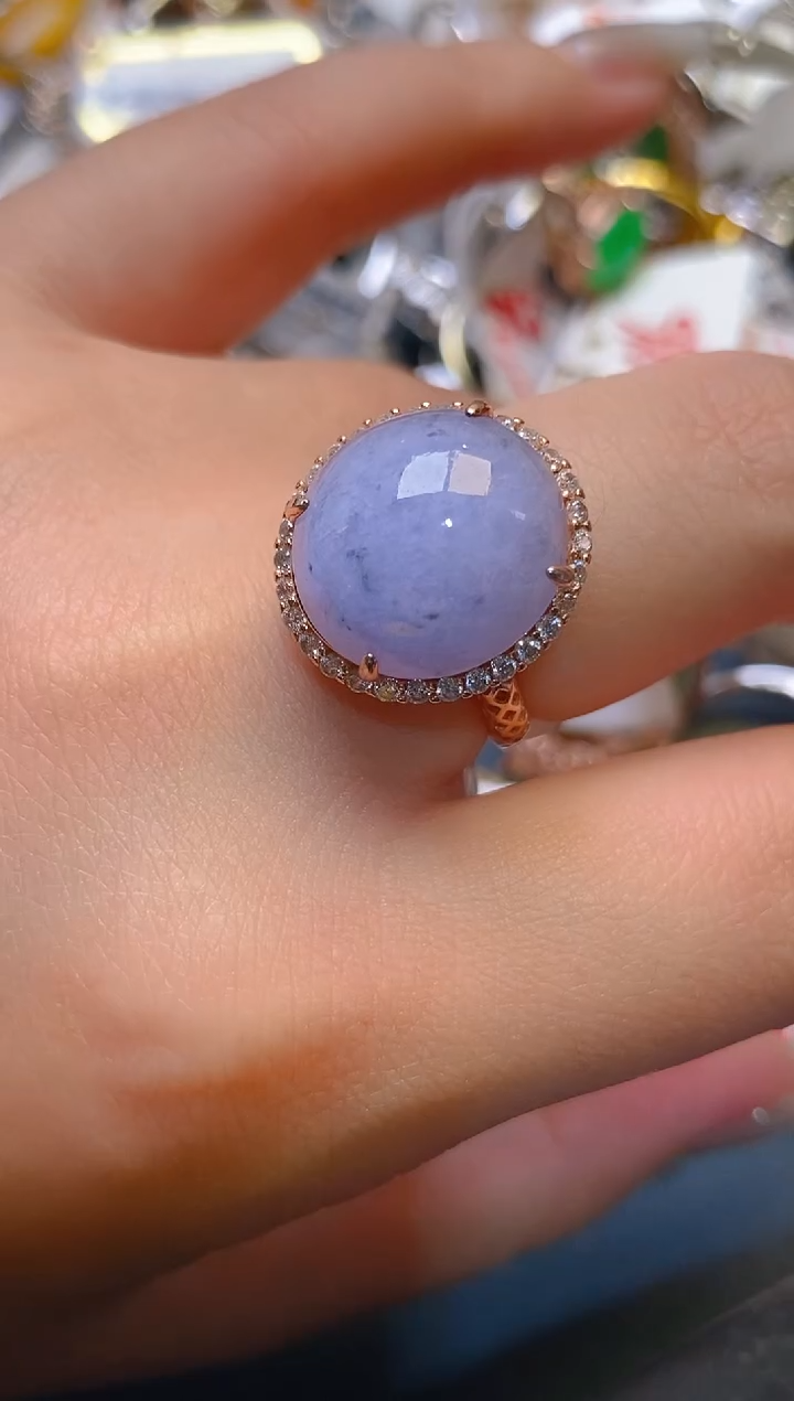 【闪购商品】翡翠耳饰银S925镶嵌天然A货翡翠1