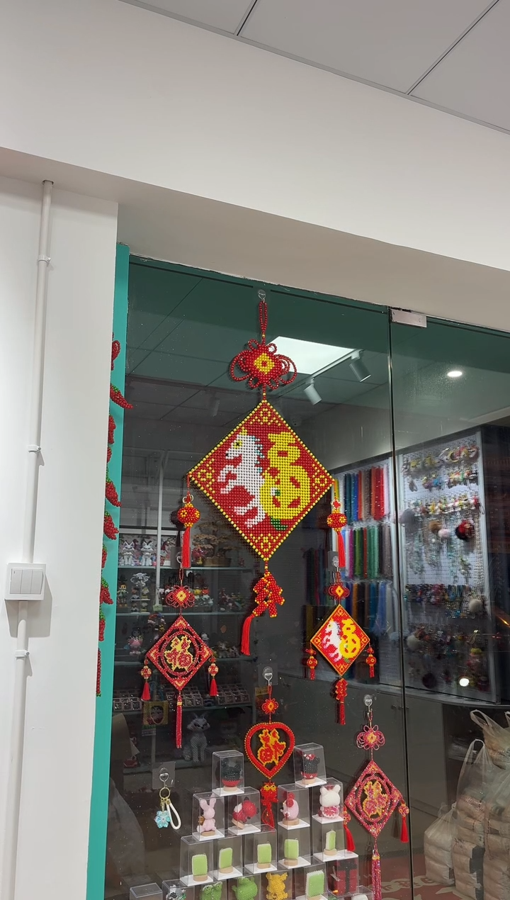 亚克力2732卡10方珠马上有福材料包1套