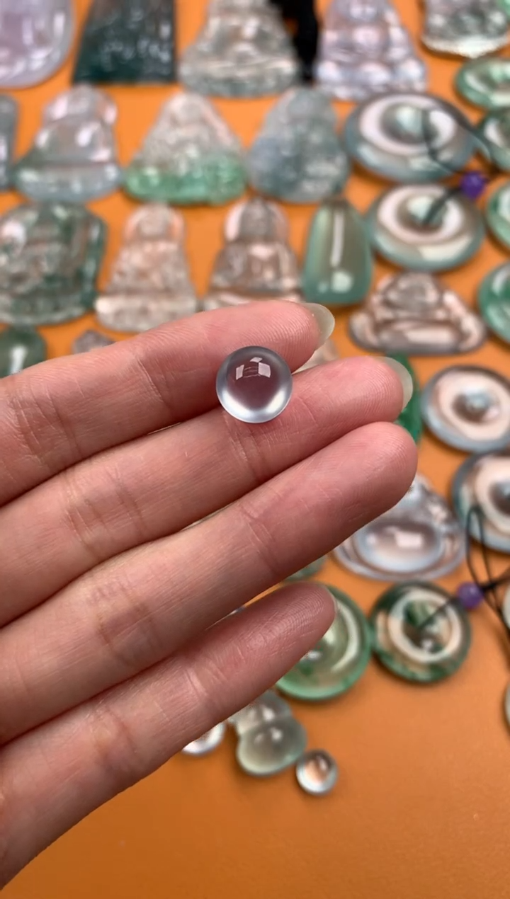 【闪购商品】翡翠颈饰未镶嵌10.4-6.8