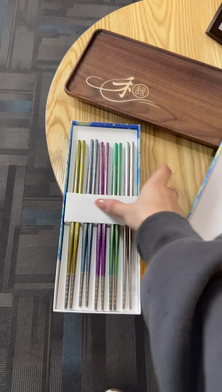 禾器  高端钛筷 