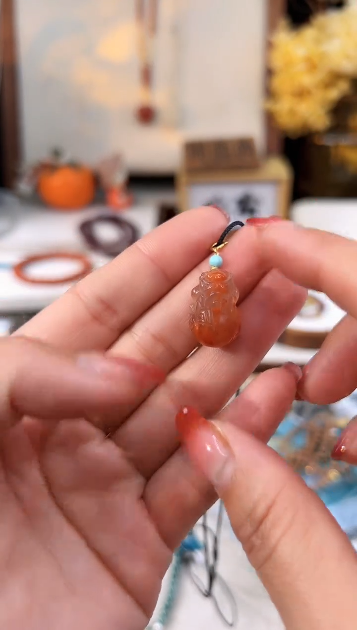 【闪购商品】南红玛瑙颈饰未镶嵌@@B921C015139