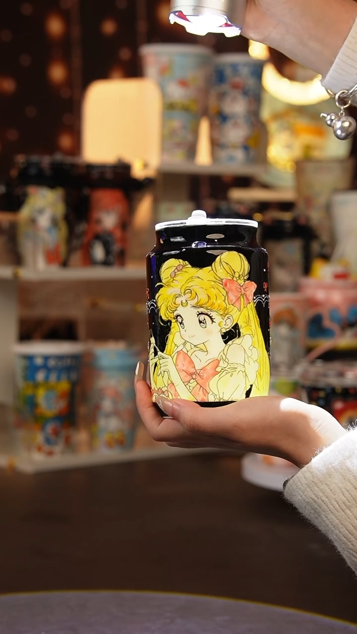 （玉泥）景德镇手工手绘文创陶瓷杯