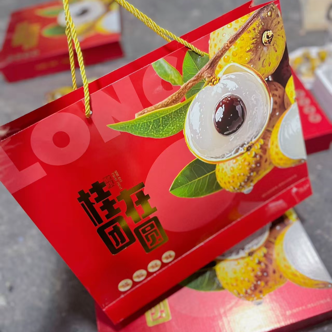 【桂在团圆-泰国老树龙眼】 【红标大果】 礼盒净重4斤4盒装