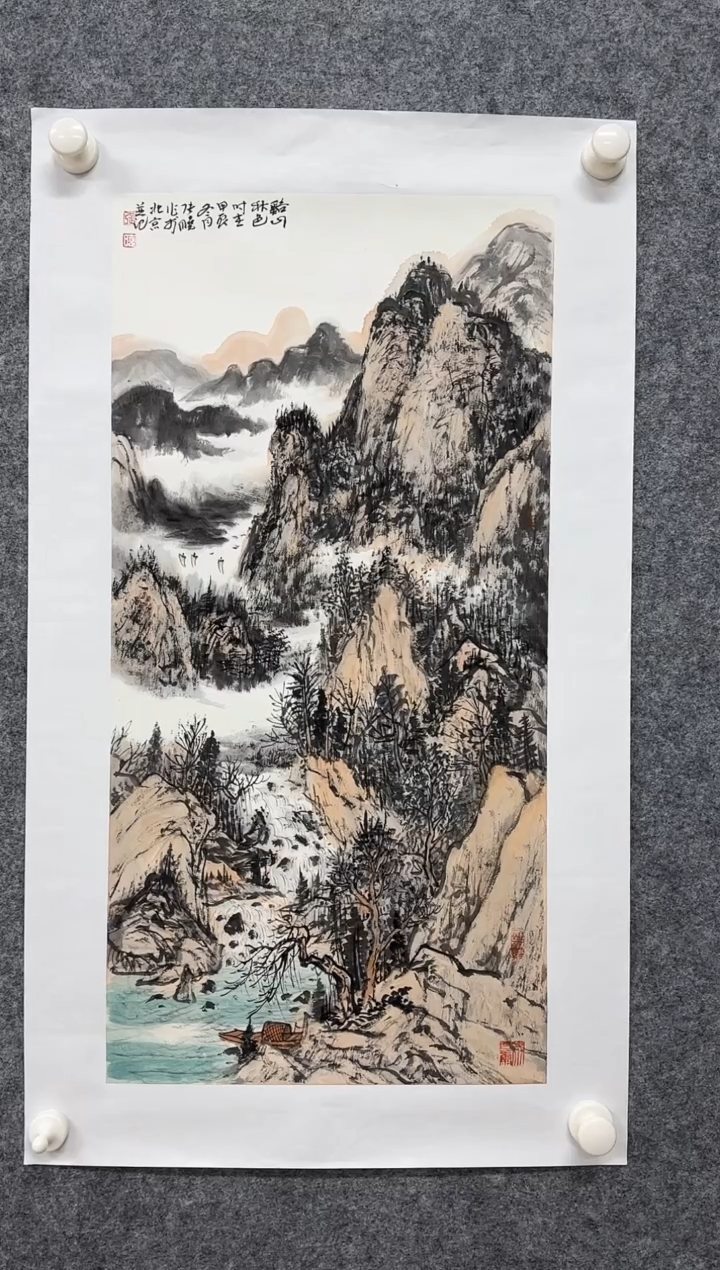 国画DH-ZX老师绘画作品