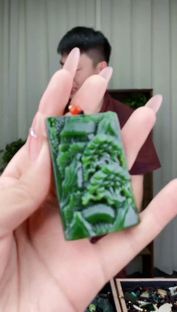 和田玉未镶嵌挂件拍一发一，多样性发货