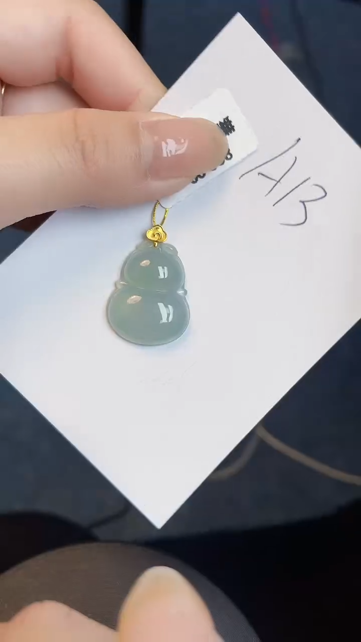 【闪购商品】翡翠吊坠(不含链)18K金镶嵌00000000