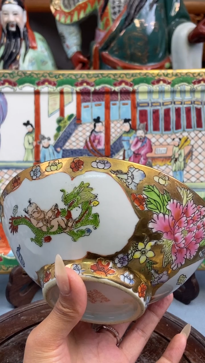 瓷片微瑕慎拍景德镇窑老厂瓷器单件