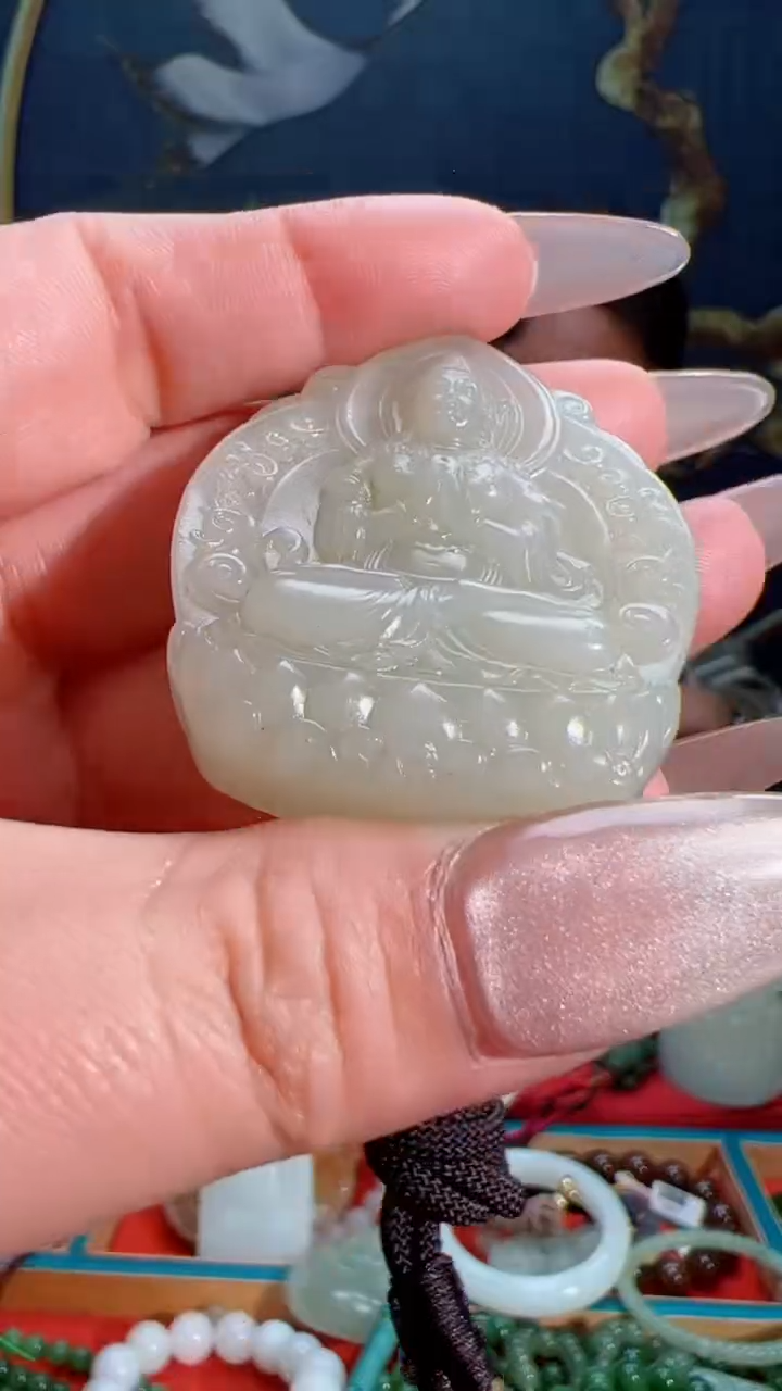 【闪购商品】和田玉吊坠未镶嵌1