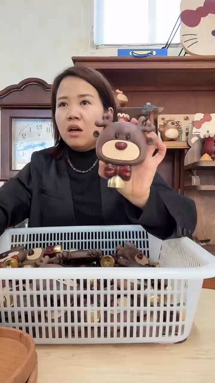 木麋鹿铃铛  瑕疵