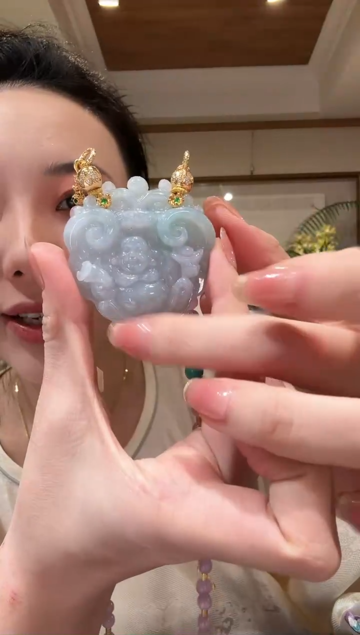 【闪购商品】翡翠颈饰未镶嵌国风