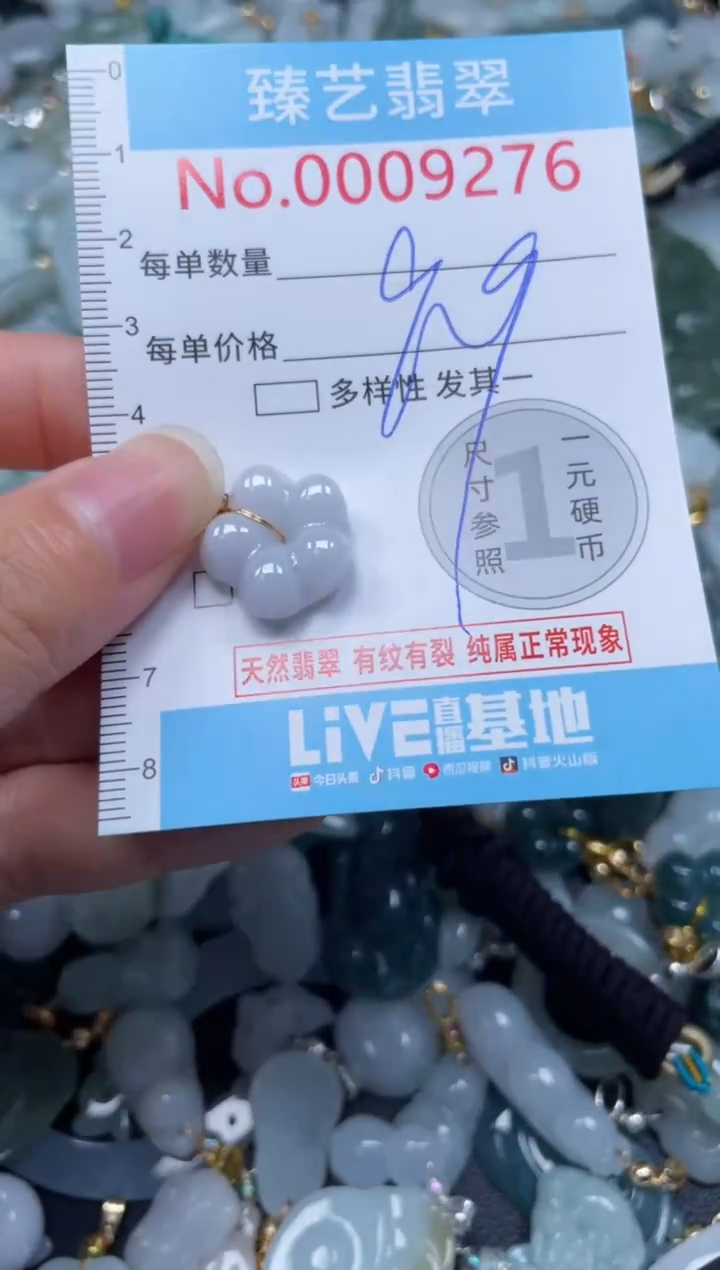 颈饰未镶嵌翡翠9276