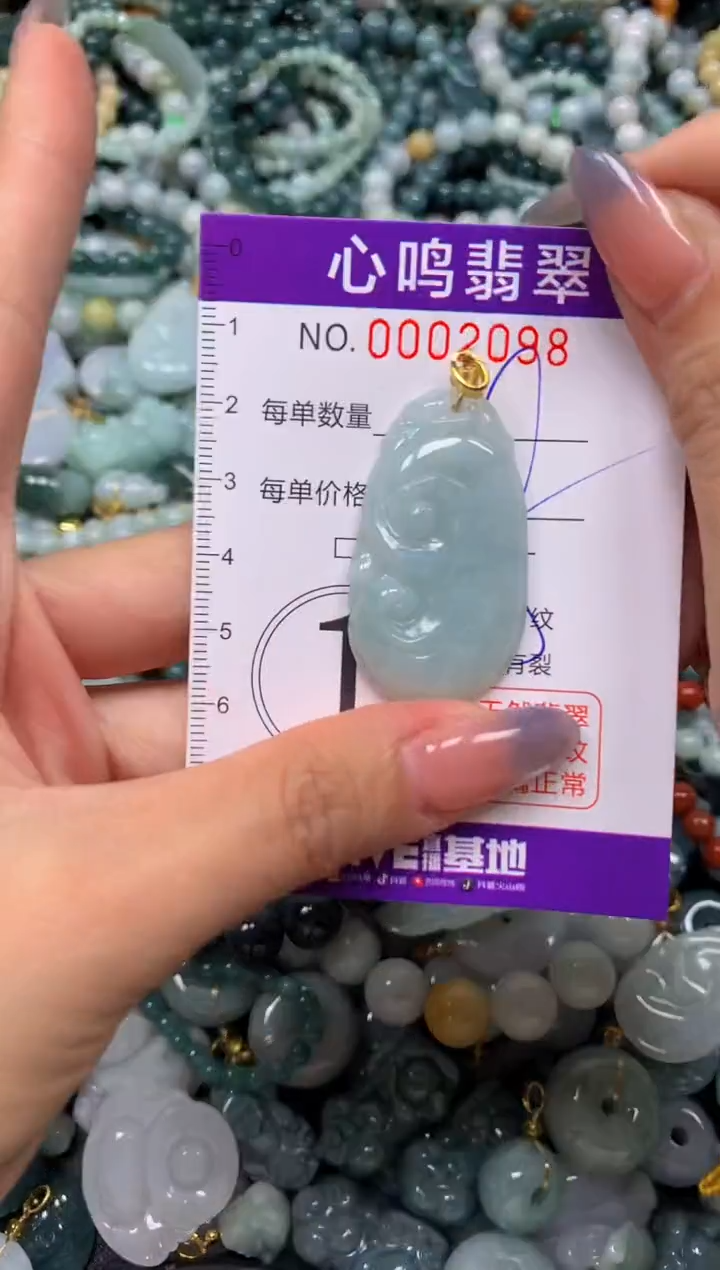 颈饰未镶嵌翡翠闪购002098