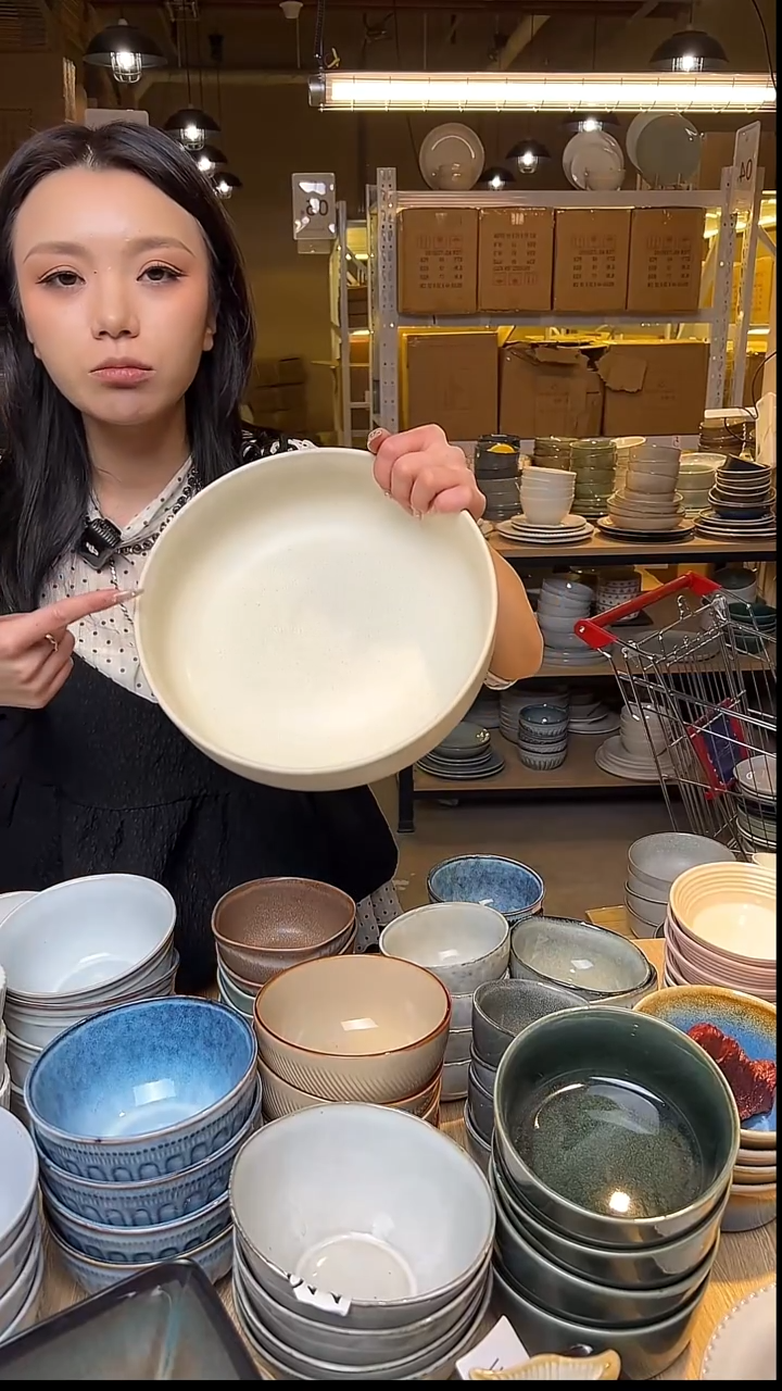 瓷197外贸尾货窑变釉下彩默外微瑕