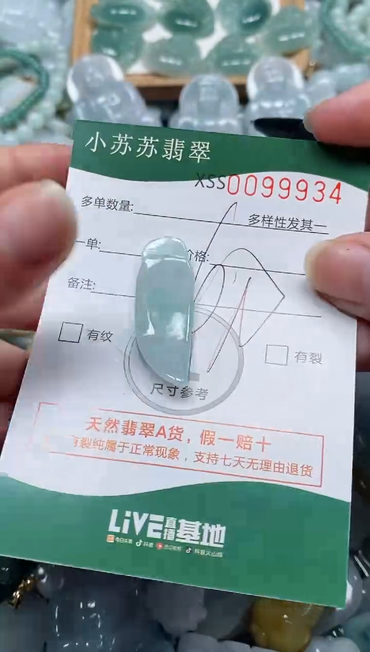 【闪购商品】翡翠颈饰未镶嵌闪购商品0099934