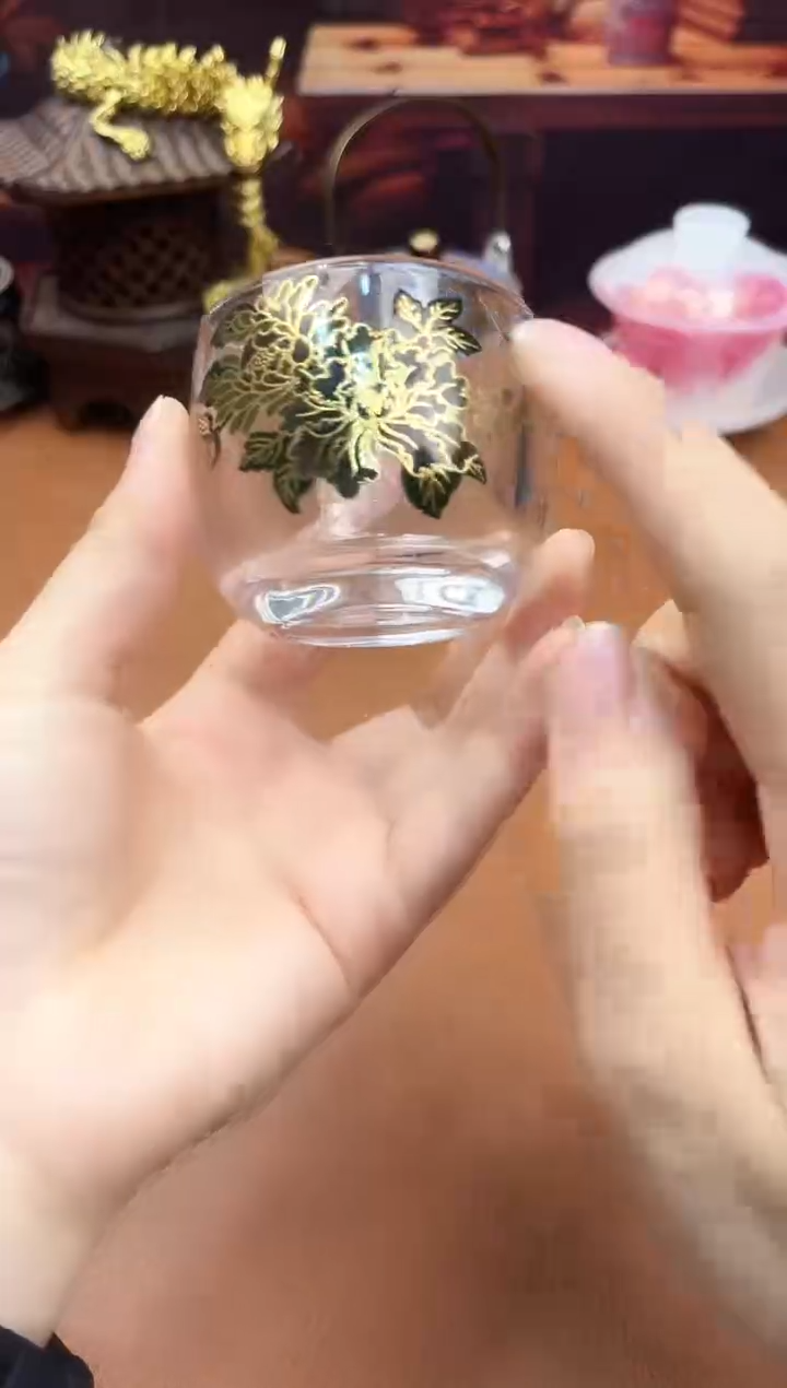 陶瓷茶具摆件旅行套组