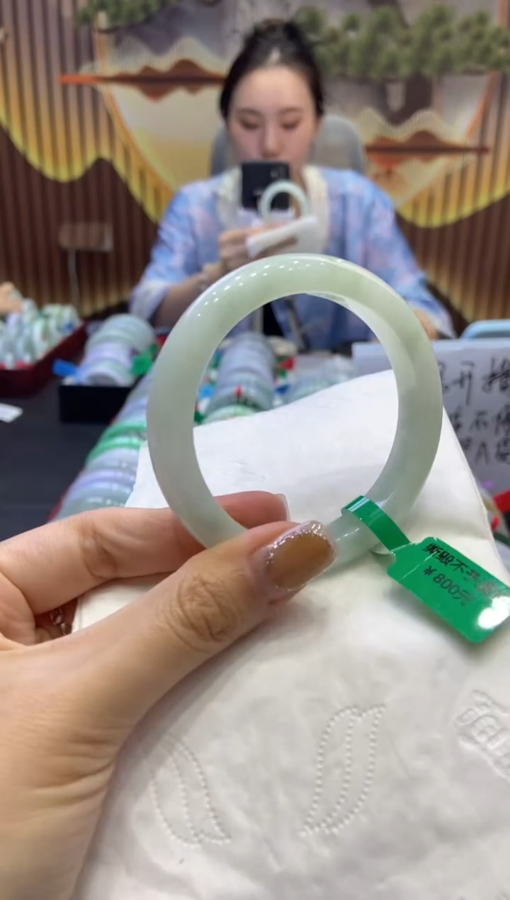 未镶嵌手镯翡翠0009872