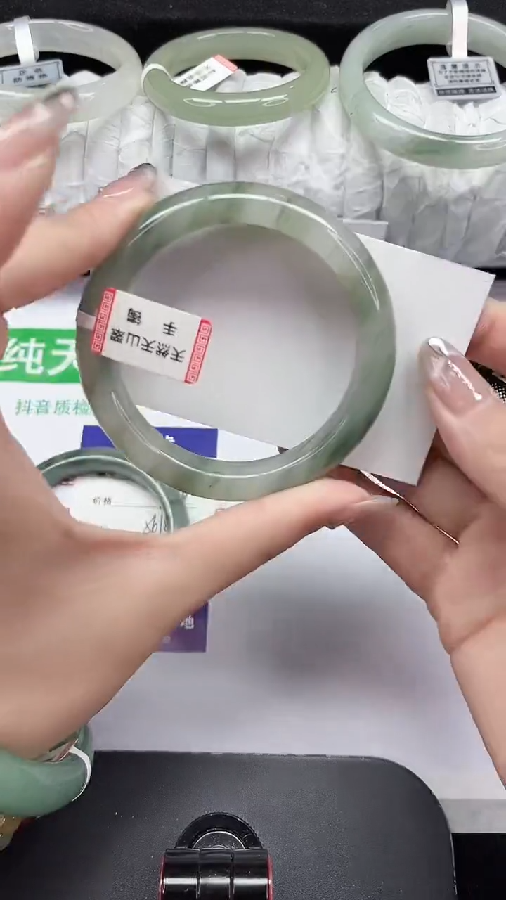 未镶嵌手镯石英质玉314-56/57