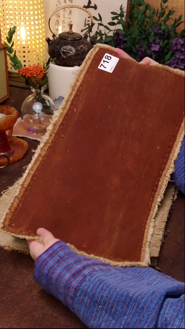 艺**创 Cici手作刺子绣柿染壶垫杯垫718